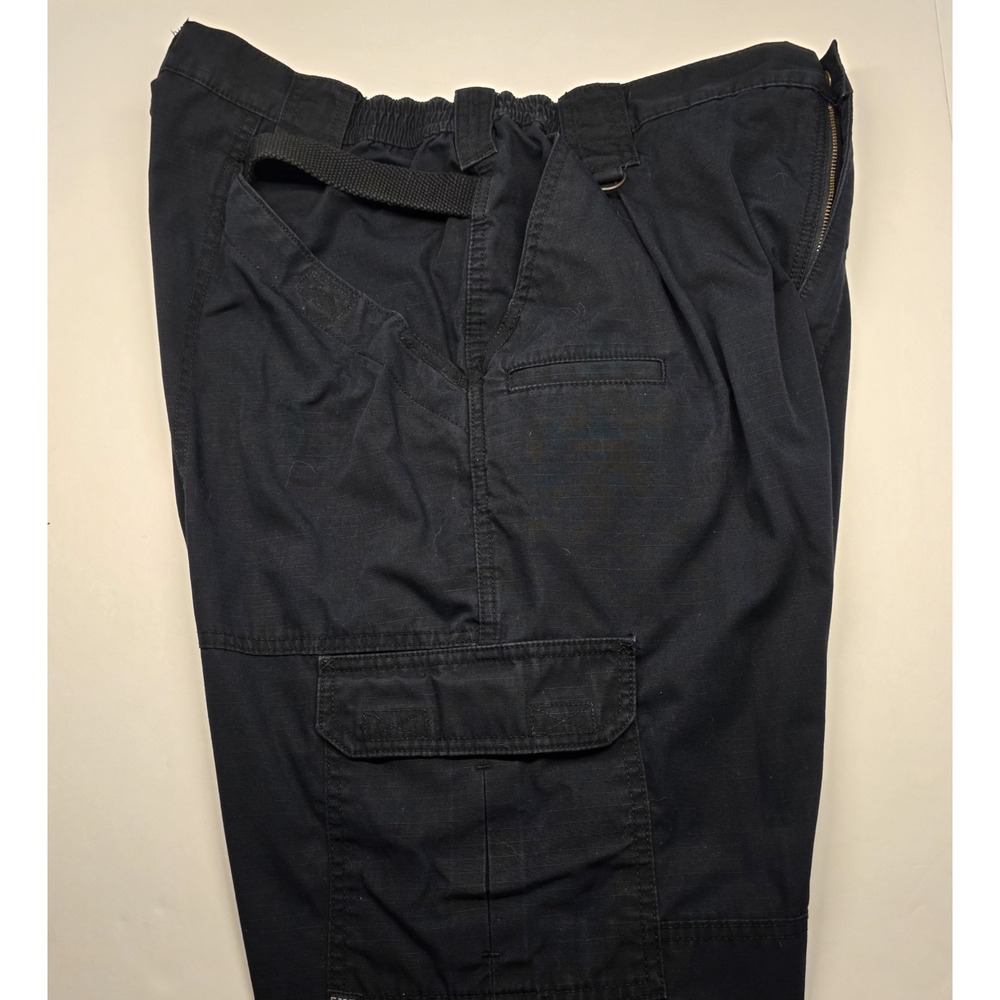 5.11 Tactical Mens Size 38x30 Blue Rip Stop Cargo Pants - Picture 3 of 12